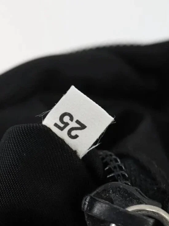 PRADA Shoulder Bag Nylon Black Silver Auth - Picture 11 of 16